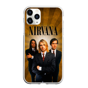 Чехол для iPhone 11 Pro матовый с принтом Nirvana в Рязани, Силикон |  | 90 | alternative | crimson | david grohl | foo fighters | grunge | kurt cobain | music | nirvana | rip | rock | smile | гранж | группа | девяностые | курт кобейн | музыка | нирвана | рок