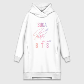 Платье-худи хлопок с принтом SUGA BTS АВТОГРАФ в Рязани,  |  | bts | bts boy | bts love | k pop | love yourself | suga. | айдол | битиэс | бтс | ким тэ хен | фанфик бтс | чон чонгук