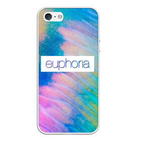 Чехол для iPhone 5/5S матовый с принтом сериал Euphoria в Рязани, Силикон | Область печати: задняя сторона чехла, без боковых панелей | zendaya | зендея | ру беннетт | сериал euphoria | эйфория