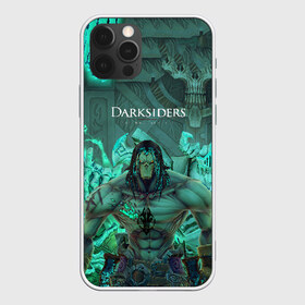 Чехол для iPhone 12 Pro Max с принтом Darksiders 2 в Рязани, Силикон |  | Тематика изображения на принте: 3d | 3dвосприятие | action rpg | darksiders 2 | апокалипсис | арт | верблюд | война | всадник | желтый | зеброид | игра | караван | компьютерная | конь | монстры | серый | слешер