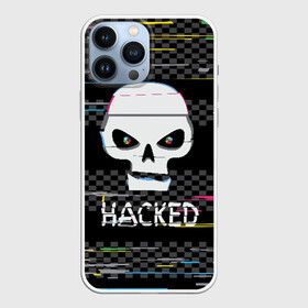 Чехол для iPhone 13 Pro Max с принтом Hacked в Рязани,  |  | hacker | hacknet | взлом | виртуальность | кибер | киберпанк | программист | хакер