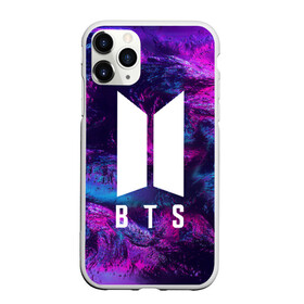 Чехол для iPhone 11 Pro матовый с принтом BTS NEON в Рязани, Силикон |  | bangtan boys | bts | бтс