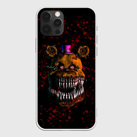 Чехол для iPhone 12 Pro Max с принтом FNAF Nightmare в Рязани, Силикон |  | Тематика изображения на принте: blood | five nights at freddy’s | fnaf | game | horror | игра | кровь | пять ночей у фредди | ужас | фнаф | фреди