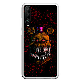 Чехол для Honor P30 с принтом FNAF Nightmare в Рязани, Силикон | Область печати: задняя сторона чехла, без боковых панелей | Тематика изображения на принте: blood | five nights at freddy’s | fnaf | game | horror | игра | кровь | пять ночей у фредди | ужас | фнаф | фреди