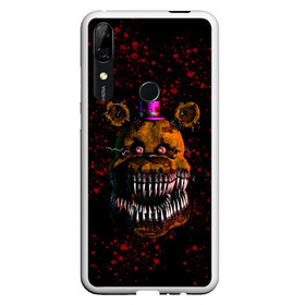 Чехол для Honor P Smart Z с принтом FNAF Nightmare в Рязани, Силикон | Область печати: задняя сторона чехла, без боковых панелей | Тематика изображения на принте: blood | five nights at freddy’s | fnaf | game | horror | игра | кровь | пять ночей у фредди | ужас | фнаф | фреди