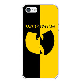 Чехол для iPhone 5/5S матовый с принтом WU TANG CLAN в Рязани, Силикон | Область печати: задняя сторона чехла, без боковых панелей | Тематика изображения на принте: wu tang | wu tang clan | ву танг | ву танг клан