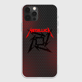 Чехол для iPhone 12 Pro Max с принтом Metallica в Рязани, Силикон |  | metalica | metallica | группа | джеймс хэтфилд | кирк хэмметт | ларс ульрих | метал | металика | металлика | миталика | музыка | роберт трухильо | рок | трэш | трэшметал | хард | хеви