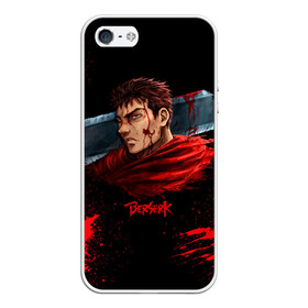 Чехол для iPhone 5/5S матовый с принтом BERSERK (4) в Рязани, Силикон | Область печати: задняя сторона чехла, без боковых панелей | anime | berserk | manga | аниме | берсерк | манга