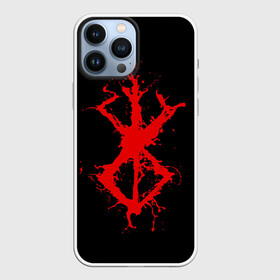 Чехол для iPhone 13 Pro Max с принтом BERSERK logo elements red в Рязани,  |  | anime | anime berserk | berserk | knight | manga | аниме | аниме берсерк | берсерк | манга | рыцарь