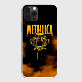 Чехол для iPhone 12 Pro Max с принтом Metallica в Рязани, Силикон |  | metalica | metallica | группа | джеймс хэтфилд | кирк хэмметт | ларс ульрих | метал | металика | металлика | миталика | музыка | роберт трухильо | рок | трэш | трэшметал | хард | хеви