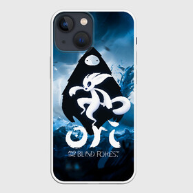 Чехол для iPhone 13 mini с принтом Ori   And The Will Of The Wisp в Рязани,  |  | microsoft studios | moon studios | ori | ori and the blind forest | unity | лес | луна | нибела | ночной лес | ночь | ори | платформер | сова