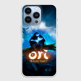 Чехол для iPhone 13 Pro с принтом Ori   And The Will Of The Wisp в Рязани,  |  | Тематика изображения на принте: microsoft studios | moon studios | ori | ori and the blind forest | unity | лес | луна | нибела | ночной лес | ночь | ори | платформер | сова