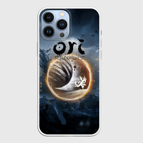 Чехол для iPhone 13 Pro Max с принтом Ori   And The Will Of The Wisp в Рязани,  |  | microsoft studios | moon studios | ori | ori and the blind forest | unity | лес | луна | нибела | ночной лес | ночь | ори | платформер | сова