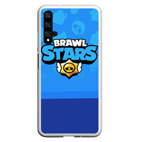 Чехол для Honor 20 с принтом Brawl Stars в Рязани, Силикон | Область печати: задняя сторона чехла, без боковых панелей | Тематика изображения на принте: brawl | bs | fails | leon | stars | supercell | tick | бой | босс | бравл | броубол | бс | герои | драка | звезд | осада | сейф | старс | цель