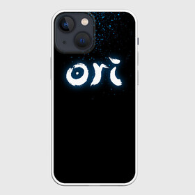 Чехол для iPhone 13 mini с принтом ORI в Рязани,  |  | blind | forest | game | games | gumo | kuro | naru | nibel | ori | owl | will | wisps | воля | гумо | игра | игры | куро | лес | нару | нибель | огней | ори | платформер | слепой | совенок