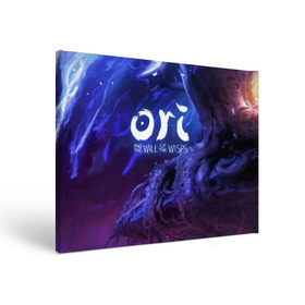 Холст прямоугольный с принтом Ori and the Will of the Wisps в Рязани, 100% ПВХ |  | Тематика изображения на принте: blind | forest | game | games | gumo | kuro | naru | nibel | ori | owl | will | wisps | воля | гумо | игра | игры | куро | лес | нару | нибель | огней | ори | платформер | слепой | совенок