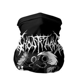 Бандана-труба 3D с принтом Ghostemane в Рязани, 100% полиэстер, ткань с особыми свойствами — Activecool | плотность 150‒180 г/м2; хорошо тянется, но сохраняет форму | Тематика изображения на принте: ghostemane | ill biz | mercury | noise | young crowley | рэп | рэпер | эрик уитни