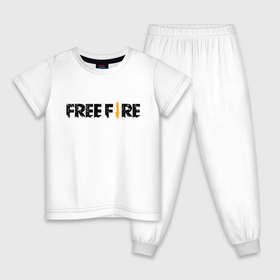 Детская пижама хлопок с принтом Free Fire в Рязани, 100% хлопок |  брюки и футболка прямого кроя, без карманов, на брюках мягкая резинка на поясе и по низу штанин
 | battlegrounds | fire | free | garena | гарена | фаер | фри