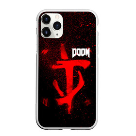 Чехол для iPhone 11 Pro матовый с принтом DOOM в Рязани, Силикон |  | 2019 | bethesda | demon | doom | eternal | ethernal | game | games | logo | monster | runes | демон | дум | дуум | етернал | игра | игры | какодемон | кровь | лого | логотип | монстр | монстры | руны | символ | этернал