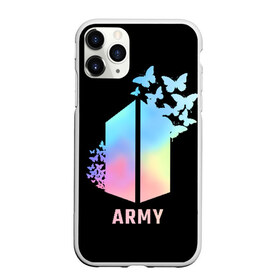 Чехол для iPhone 11 Pro матовый с принтом BTS ARMY в Рязани, Силикон |  | army | bangtan boys | beyond the scene | bts | k pop | kpop | love yourself | бтс | к поп