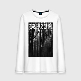 Мужской лонгслив хлопок с принтом Burzum в Рязани, 100% хлопок |  | Тематика изображения на принте: burzum | ghotic | варг викернес | мрак | тьма