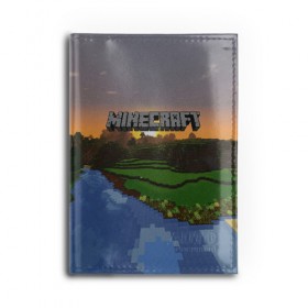 Обложка для автодокументов с принтом MINECRAFT в Рязани, натуральная кожа |  размер 19,9*13 см; внутри 4 больших “конверта” для документов и один маленький отдел — туда идеально встанут права | Тематика изображения на принте: craft | creeper | dungeon | dungeons | earth | game | logo | mine | minecraft | mobile | online | дунгеонс | земля | зомбиы | игра | крипер | лого | майкрафт | майнкрафт | мобайл | онлайн | подземелье | подземелья