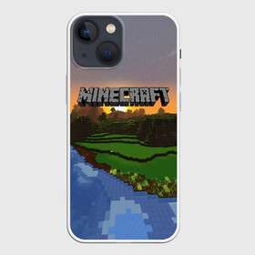 Чехол для iPhone 13 mini с принтом MINECRAFT в Рязани,  |  | craft | creeper | dungeon | dungeons | earth | game | logo | mine | minecraft | mobile | online | дунгеонс | земля | зомбиы | игра | крипер | лого | майкрафт | майнкрафт | мобайл | онлайн | подземелье | подземелья