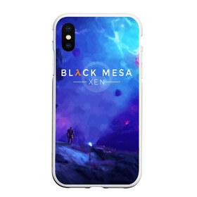 Чехол для iPhone XS Max матовый с принтом HALF-LIFE - Black Mesa XEN в Рязани, Силикон | Область печати: задняя сторона чехла, без боковых панелей | Тематика изображения на принте: black | counter | csgo | freeman | gordon | half | half life | halflife | lambda | life | logo | mesa | portal | strike | xen | гордон | контр | лайф | лого | портал | символ | страйк | фримен | халф | халф лайф | халфлайф