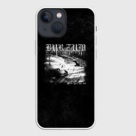 Чехол для iPhone 13 mini с принтом Burzum в Рязани,  |  | burz | burzum | byelobog | cymophane | darkthrone | deathlike silence | mayhem | misanthropy | old funeral | блэк метал | бурзум | бурзун | варг викернес | дарк эмбиент | метал | тьма