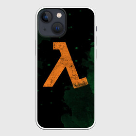 Чехол для iPhone 13 mini с принтом HALF LIFE   Lambda в Рязани,  |  | black | counter | csgo | freeman | gordon | half | half life | halflife | lambda | life | logo | mesa | portal | strike | xen | гордон | контр | лайф | лого | портал | символ | страйк | фримен | халф | халф лайф | халфлайф