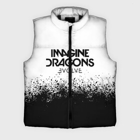 Мужской жилет утепленный 3D с принтом IMAGINE DRAGONS в Рязани,  |  | evolve | id | imagine dragons | драконы | ид