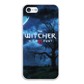 Чехол для iPhone 5/5S матовый с принтом THE WITCHER 3WILD HUNT в Рязани, Силикон | Область печати: задняя сторона чехла, без боковых панелей | cd projekt red | ciri | game | geralt | geralt of rivia | gwynbleidd | the witcher | the witcher 3: wild hunt | ведьмак | ведьмак 3: дикая охота | геральт | геральт из ривии | цири | цирилла