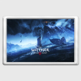 Магнит 45*70 с принтом THE WITCHER 3:WILD HUNT в Рязани, Пластик | Размер: 78*52 мм; Размер печати: 70*45 | cd projekt red | ciri | game | geralt | geralt of rivia | gwynbleidd | the witcher | the witcher 3: wild hunt | ведьмак | ведьмак 3: дикая охота | геральт | геральт из ривии | цири | цирилла