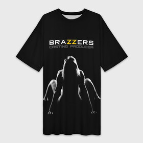 Платье-футболка 3D с принтом Brazzers Casting producer в Рязани,  |  | adults | body | brazzers | casting | figure | girl | inscription | logo | movies | perfect | producer | slim | studio | девушка | идеальное | кастинг | логотип | надпись | продюсер | стройная | студия | тело | фигура | фильмы | фото