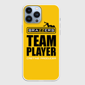 Чехол для iPhone 13 Pro Max с принтом Brazzers Team player в Рязани,  |  | adults | brazzers | casting | emblem | films | girl | inscription | logo | player | producer | silhouette | studio | team | девушка | игрок | кастинг | командный | логотип | надпись | продюсер | силуэт | студия | фильмы | эмблема