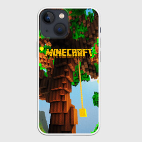 Чехол для iPhone 13 mini с принтом MINECRAFT в Рязани,  |  | craft | creeper | dungeon | dungeons | earth | game | logo | mine | minecraft | mobile | online | дунгеонс | земля | зомби | игра | крипер | лого | майкрафт | майнкрафт | мобайл | онлайн | подземелье | подземелья