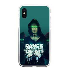 Чехол для iPhone XS Max матовый с принтом Dance With The Dead в Рязани, Силикон | Область печати: задняя сторона чехла, без боковых панелей | Тематика изображения на принте: dance with | dance with the dead | музыка | рок