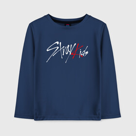 Детский лонгслив хлопок с принтом STRAY KIDS HYUNGIN в Рязани, 100% хлопок | круглый вырез горловины, полуприлегающий силуэт, длина до линии бедер | Тематика изображения на принте: skz | stray kids | бан чан | ли ноу | скз | стрей кидс | сынмин | уджин | феликс | хан | хёджин | чанбин