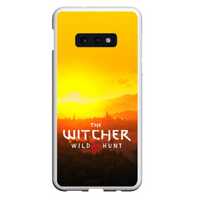 Чехол для Samsung S10E с принтом THE WITCHER 3WILD HUNT в Рязани, Силикон | Область печати: задняя сторона чехла, без боковых панелей | cd projekt red | ciri | game | geralt | geralt of rivia | gwynbleidd | the witcher | the witcher 3: wild hunt | ведьмак | ведьмак 3: дикая охота | геральт | геральт из ривии | цири | цирилла