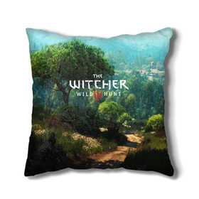 Подушка 3D с принтом THE WITCHER 3:WILD HUNT в Рязани, наволочка – 100% полиэстер, наполнитель – холлофайбер (легкий наполнитель, не вызывает аллергию). | состоит из подушки и наволочки. Наволочка на молнии, легко снимается для стирки | cd projekt red | ciri | game | geralt | geralt of rivia | gwynbleidd | the witcher | the witcher 3: wild hunt | ведьмак | ведьмак 3: дикая охота | геральт | геральт из ривии | цири | цирилла