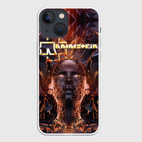 Чехол для iPhone 13 mini с принтом Rammstein в Рязани,  |  | du hast | heavy | herzeleid | metal | mutter | rammstein | reise | rosenrot | sehnsucht | till lindemann | группа | метал | рамштайн | рок | тилль линдеманн | хард