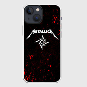 Чехол для iPhone 13 mini с принтом METALLICA в Рязани,  |  | metallica | металлика