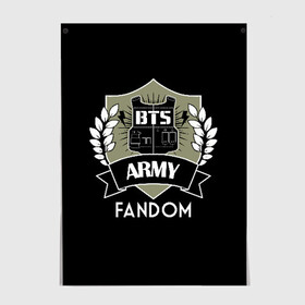 Постер с принтом BTS Army Fandom  в Рязани, 100% бумага
 | бумага, плотность 150 мг. Матовая, но за счет высокого коэффициента гладкости имеет небольшой блеск и дает на свету блики, но в отличии от глянцевой бумаги не покрыта лаком | army | bangtan boys | beyond the scene | boys | bts | chin | edm | emblem | fandom | fans | hieroglyphs | hip hop | jimin | k pop | logo | rainbow | rb | rm | south korean | армия | бойбенд | ви | джей хоуп | иероглифы | логотип | мальчики | радуга 