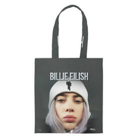 Сумка 3D повседневная с принтом BILLIE EILISH в Рязани, 100% полиэстер | Плотность: 200 г/м2; Размер: 34×35 см; Высота лямок: 30 см | ayelish | bad guy | bellyache | bilie eilish | bilie elish | billie | billie eilish | eilish | electronic | elish | music | били айлиш | билли айлиш | эйлиш | элиш