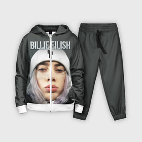 Детский костюм 3D с принтом BILLIE EILISH в Рязани,  |  | ayelish | bad guy | bellyache | bilie eilish | bilie elish | billie | billie eilish | eilish | electronic | elish | music | били айлиш | билли айлиш | эйлиш | элиш