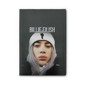 Обложка для автодокументов с принтом BILLIE EILISH в Рязани, натуральная кожа |  размер 19,9*13 см; внутри 4 больших “конверта” для документов и один маленький отдел — туда идеально встанут права | ayelish | bad guy | bellyache | bilie eilish | bilie elish | billie | billie eilish | eilish | electronic | elish | music | били айлиш | билли айлиш | эйлиш | элиш