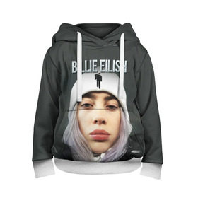 Детская толстовка 3D с принтом BILLIE EILISH в Рязани, 100% полиэстер | двухслойный капюшон со шнурком для регулировки, мягкие манжеты на рукавах и по низу толстовки, спереди карман-кенгуру с мягким внутренним слоем | ayelish | bad guy | bellyache | bilie eilish | bilie elish | billie | billie eilish | eilish | electronic | elish | music | били айлиш | билли айлиш | эйлиш | элиш