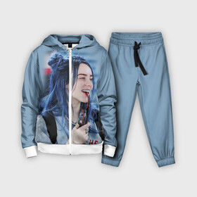 Детский костюм 3D с принтом BILLIE EILISH в Рязани,  |  | ayelish | bad guy | bellyache | bilie eilish | bilie elish | billie | billie eilish | eilish | electronic | elish | music | били айлиш | билли айлиш | эйлиш | элиш