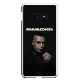 Чехол для Samsung S10E с принтом Rammstein в Рязани, Силикон | Область печати: задняя сторона чехла, без боковых панелей | amerika | art | germany | logo | rammstein | rock | till lindemann | арт | германия | группа | логотип | музыка | немецкая группа | немцы | песня | раммштайн | рамштайн | рок