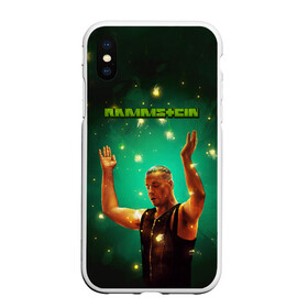 Чехол для iPhone XS Max матовый с принтом Rammstein в Рязани, Силикон | Область печати: задняя сторона чехла, без боковых панелей | Тематика изображения на принте: amerika | art | germany | logo | rammstein | rock | till lindemann | арт | германия | группа | логотип | музыка | немецкая группа | немцы | песня | раммштайн | рамштайн | рок